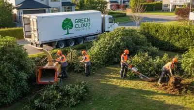 Professional shrub removal service in Troy, MI by Chop Chop Tree experts