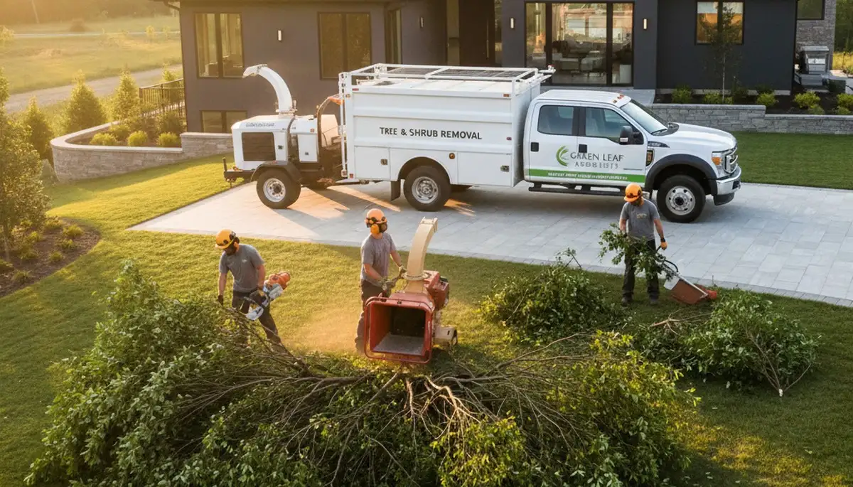 Professional shrub removal service in Troy, MI by Chop Chop Tree experts
