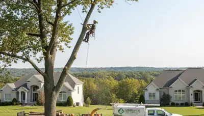 Professional tree removal service in Troy MI by certified arborists at Tree Trimming Troy