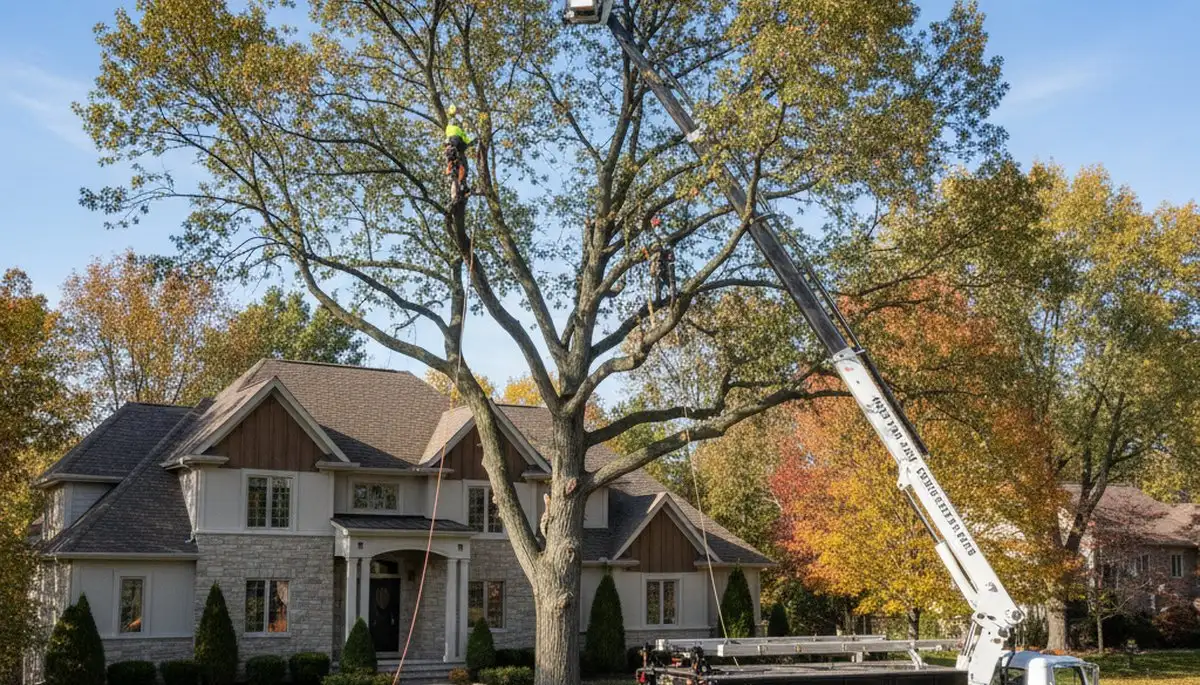 Professional tree removal service in Troy, MI by certified arborists at Tree Trimming Troy