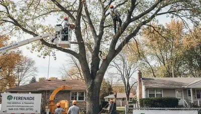 Professional tree removal service in Troy, MI by Tree Trimming Troy experts