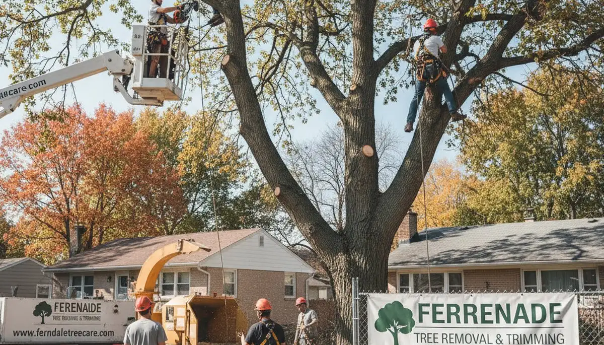 Professional tree removal service in Troy, MI by certified arborists at TreeTrimmingTroyMI