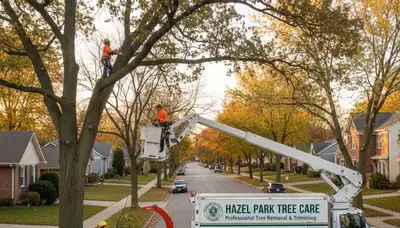 Professional tree removal service in Troy, MI by certified arborists at Tree Trimming Troy