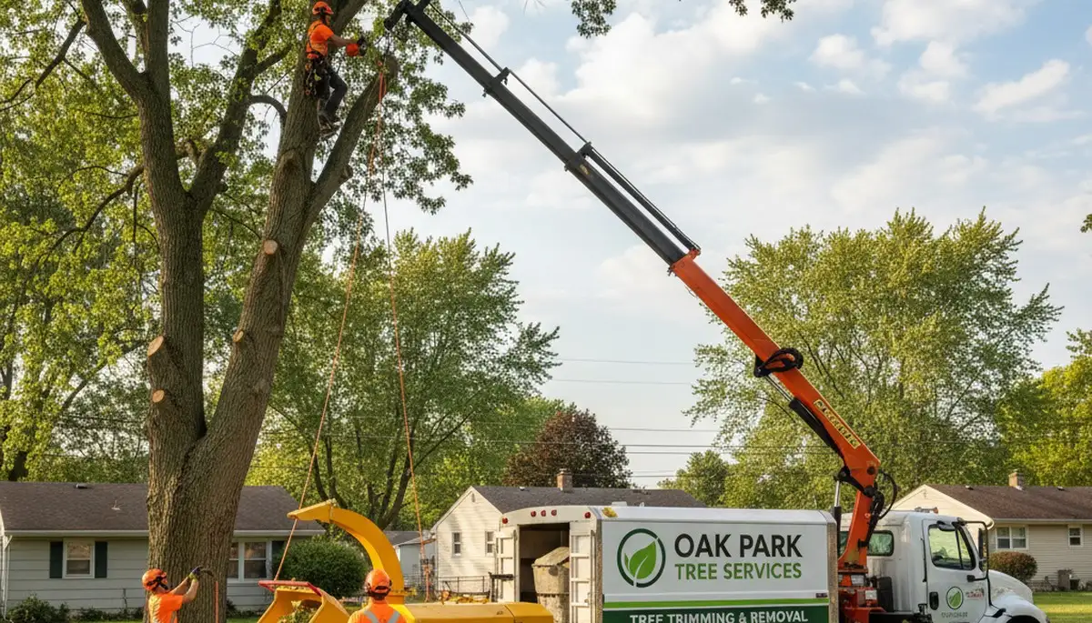 Professional tree removal service in Troy, MI by certified arborists at Tree Trimming Troy