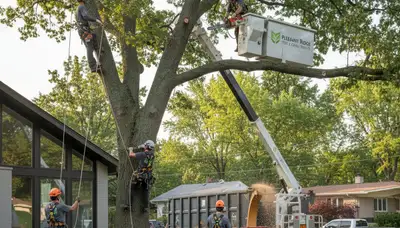Professional tree removal services in Troy, MI by certified arborists at Tree Trimming Troy