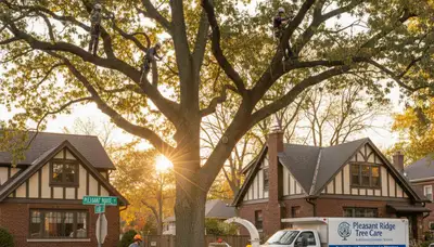 Professional tree removal service in Troy, MI by licensed arborists at Tree Trimming Troy