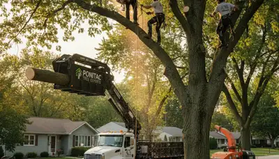 Professional tree removal service in Troy, MI by certified arborists at Tree Trimming Troy