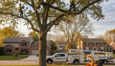 Professional tree removal service in Troy, MI by certified arborists at Tree Trimming Troy